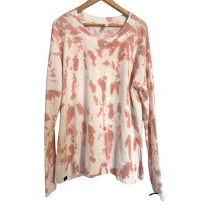 Glyder Women's Tie Dye Sweatshirt Size Large Stretchy Thumb Holes NWOT